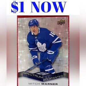 Mitch Marner 2022 Upperdeck Toronto Maple Leafs Insert Hockey Card